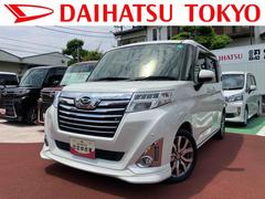 トール 中古車 カスタムＧ　ターボ　ＳＡＩＩＩ　ナビ　後席モニター保証　まごころ保証　１年間・走行距離無制限付き