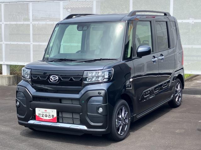 タントファンクロス１４インチアルミホイール　フルＬＥＤヘッドランプ　オート格納式カラードドアミラー　両側パワースライドドア　キーフリーシステム　プッシュボタンスタート（静岡県）の中古車