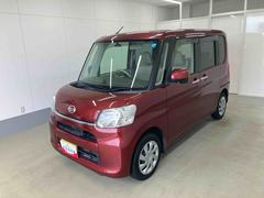 タント 中古車 Ｘ　ＳＡ衝突被害軽減ブレーキ　横滑り防止装置　アイドリングストップ　ステアリングスイッチ　オートライト　左側電動スライドドア　キーフリーシステム　オートエアコン　純正ホイールキャップ　ベンチシート　バイザー
