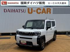 タフト 中古車 Ｇ　ダーククロムベンチャーディスプレイオーディオ　バックカメラ　Ｂｌｕｅｔｏｏｔｈ　スマートキー　ＥＴＣ　　前後ドライブレコーダー　　ＬＥＤヘッドライト　衝突軽減ブレーキ　　横滑り防止装置　純正アルミホイール　新車保証継承付