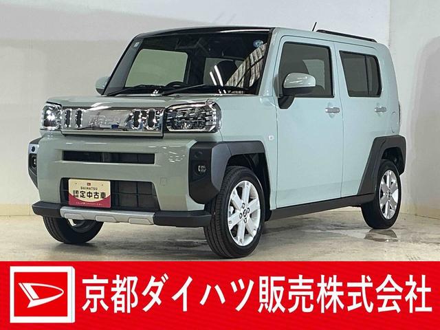 タフトG クロムベンチャー バックカメラ クルコン シートヒーターバックカメラ アダプティブクルーズコントロール シートヒーター スカイフィールトップ 前後コーナーセンサー 電子パーキング オートマチックハイビーム オートブレーキホールド USBチャージャー(京都府)の中古車
