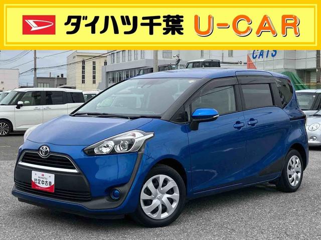 シエンタＧナビ／ＢＴ／ＴＶ／ＤＩＳＣ／バックカメラ　ＥＴＣ　両側電動スライドドア　クリアテールランプ　プッシュボタンスターター　オートエアコン　電動格納ドアミラー　横滑り防止装置　衝突被害軽減ブレーキ（千葉県）の中古車