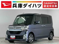 タント 中古車 カスタムＲＳ　トップエディションＳＡＩＩ　ターボ　雹害車両雹害車両　１年保証　禁煙車　ワンオーナー　後席モニター　８インチナビ　前後ドラレコ　ＥＴＣ　デジタルインナーミラー　両側電動スライドドア　ＵＳＢ接続　Ｂｌｕｅｔｏｏｔｈ　１５インチ純正アルミホイール