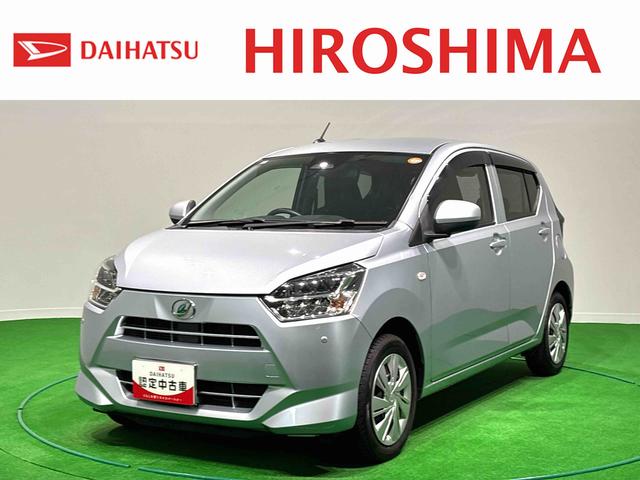 ミライースX SAIIILEDヘッドランプ セキュリティアラーム コーナーセンサー 14インチフルホイールキャップ キーレスエントリー 電動格納式ドアミラー ショツピングフック マニュアルエアコン(広島県)の中古車