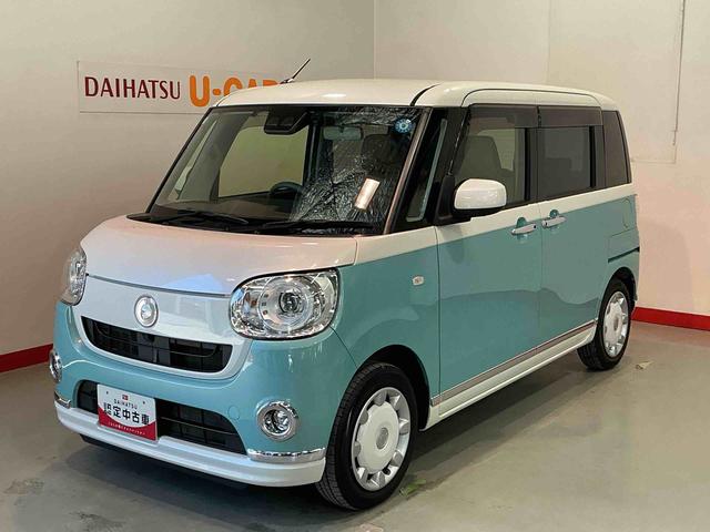 ムーヴキャンバスＧメイクアップリミテッド　ＳＡIIIナビ　パノラマモニター　電動格納式ドアミラー　ドラレコ付き　ＩＳＴＯＰ　ＬＥＤライト　ＥＴＣ車載器　車線逸脱警告　横滑り防止　セキュリティアラーム　ベンチシート　ＡＢＳ　雹害あり（栃木県）の中古車