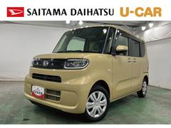 タント 中古車 Ｘ　走行４４７８キロ／車検整備付／４ＷＤ／ナビ／バックカメラ１年保証・走行距離無制限　ドラレコ　ＥＴＣ　サイドエアバック　クリアランスソナー　　オートライト　ＬＥＤヘッドライト　ベンチシート　シートヒーター　片側電動スライドドア