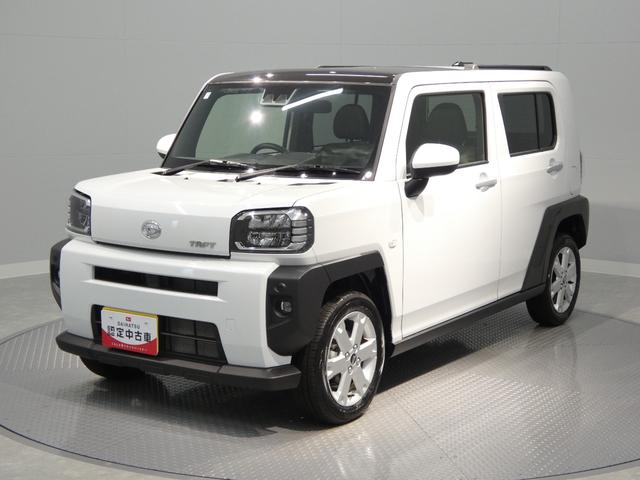 タフトG4WD オーディオレス ガラスルーフ アダプティブクルーズコントロール 電動パーキング LEDヘッドライト クリアランスソナー シートヒーター(岩手県)の中古車