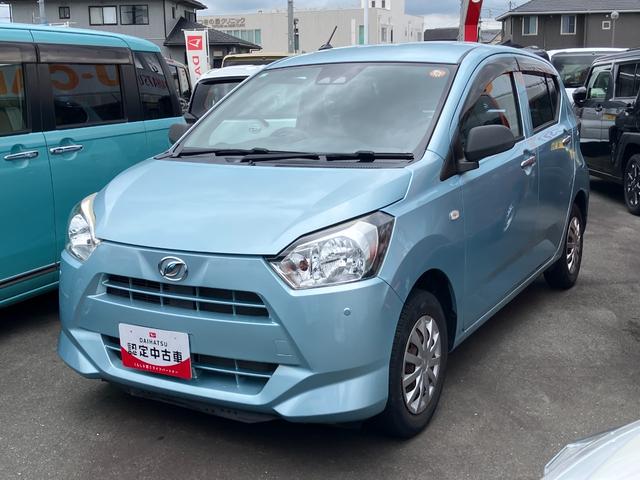 ミライースL SAIII13インチフルホイールキャップ マルチリフレクターハロゲンヘッドランプ 可倒式ドアミラー 自発光式デジタルメーターアンバーイルミネーションメーター マニュアルエアコン(ダイヤル式) キーレスエントリー(静岡県)の中古車
