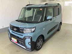 タント 中古車 ファンクロスリミテッド衝突被害軽減ブレーキ　横滑り防止装置　オートマチックハイビーム　アイドリングストップ　ステアリングスイッチ　オートライト　キーフリーシステム　オートエアコン　両側電動スライドドア　純正アルミホイール