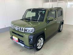 タフト 中古車 Ｇターボ　クロムベンチャー衝突被害軽減ブレーキ　横滑り防止装置　オートマチックハイビーム　アイドリングストップ　ステアリングスイッチ　オートライト　キーフリーシステム　オートエアコン　純正アルミホイール　ルーフレール　ＬＥＤ