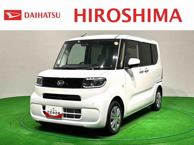 タントXLEDオートライト パワースライドドアウェルカムオープン機能 電動パーキングブレーキ 運転席助手席シートヒーター フルホイールキャツプ キーフリーシステム オート電動格納式ドアミラー(広島県)の中古車