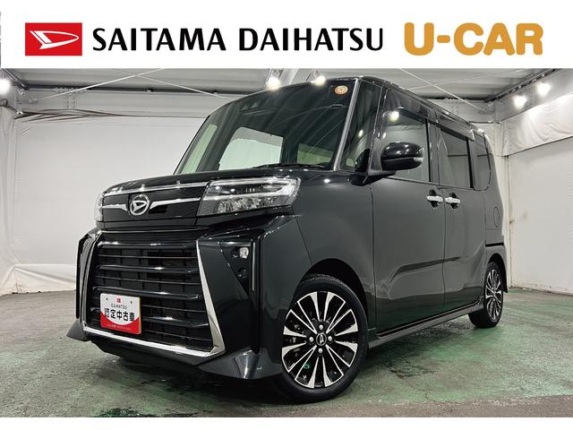 タントカスタムRS 走行40153キロ/フルセグナビ/純正マット一年保証・走行距離無制限 フルセグナビ DVD ETC サイドエアバック クリアランスソナー オートライト LEDヘッドライト ベンチシート シートヒーター 両側電動スライドドア(埼玉県)の中古車
