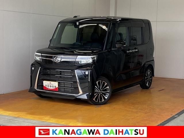 タントカスタムＲＳ　ナビ　ドラレコ　Ｂカメラ　キーフリーサポカーＳワイド適合　ドラレコ　パノラマモニター対応　ミラクルオープンドア　Ｂカメラ　ナビ　電動パーキングブレーキ　シートヒーター　ＥＴＣ　Ｐスタート　両側オートスライドドア　キーフリー（神奈川県）の中古車