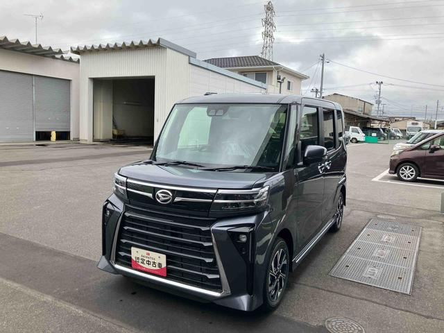 タントカスタムＸリミテッド２ＷＤ　６６０ｃｃ　ＣＶＴ　ディスプレイオーディオ　バックモニター　ＥＴＣ車載器　電動パーキングブレーキ　プッシュボタンスタート　両側電動スライドドア　アイドリングストップ　クルーズコントロール（福島県）の中古車