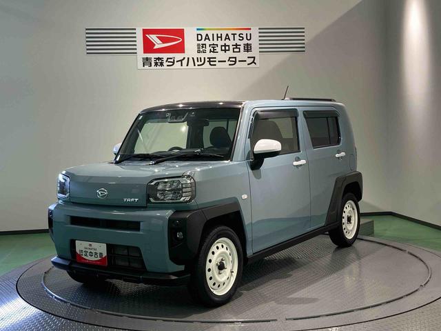 タフトＧディスプレイオーディオ　前席シートヒーター　エンスタ　ドラレコ　スカイフィールトップ　下回り防錆済み　アルミ　エアバッグ　キーフリー　４ＷＤ　スマートキー　ＡＢＳ（青森県）の中古車