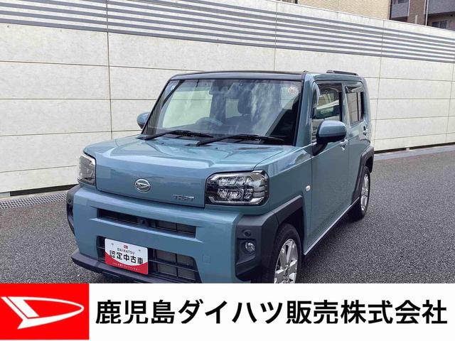 タフトＧインパネシフト　プッシュスタートスイッチ　電子カードキー　伝導パーキングブレーキ　カーナビ　車線逸脱警報装置　スカイルーフ　アルミホイール　オートマチックハイビーム　ＡＢＳ（鹿児島県）の中古車