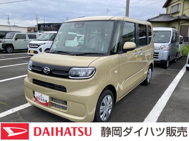 タントＸリミテッド１４インチフルホイールキャップ　フルＬＥＤヘッドランプ　オート格納式カラードドアミラー　両側パワースライドドア　ＴＦＴカラーマルチインフォメーションディスプレイ　フルファブリックシート（静岡県）の中古車
