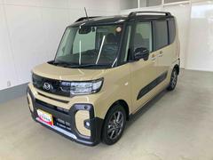 タント 中古車 ファンクロスリミテッド衝突被害軽減ブレーキ　横滑り防止装置　オートマチックハイビーム　アイドリングストップ　ステアリングスイッチ　オートライト　キーフリーシステム　オートエアコン　両側電動スライドドア　純正アルミホイール