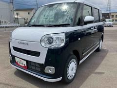 ムーヴキャンバス 中古車 ストライプスＧ４ＷＤ　ＣＶＴ　ディスプレイオーディオ　バックモニター　前席シートヒーター　オートホールド機能　電動パーキングブレーキ　プッシュボタンスタート　両側電動スライドドア　アイドリングストップ