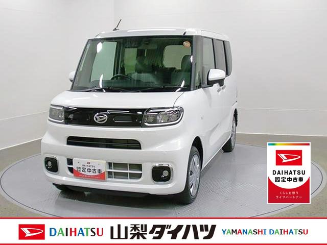 タントXリミテッド 4WD 純正ナビ バックモニタースマートアシスト・LEDヘッドライト・プッシュボタンスタート・オートエアコン・左側パワースライドドア・電動パーキングブレーキ・USBソケット・運転席助手席シートヒーター(山梨県)の中古車