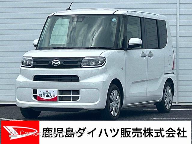 タントＸインパネシフト　プッシュスタートスイッチ　電子カードキー　電動パーキングブレーキ　カーナビ　バックモニター踏み間違い防止装置　両側スライド片側電動　レーンキープアシスト　ハイビームアシスト（鹿児島県）の中古車