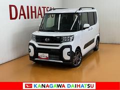タント 中古車 ファンクロスターボ　カーナビ　両側オートスライドドアサポカーＳワイド適合　ミラクルオープンドア　両側オートスライドドア　電動パーキングブレーキ　ステアリングスイッチ　シートヒーター　コーナーセンサー　Ｐスタート　キーフリー