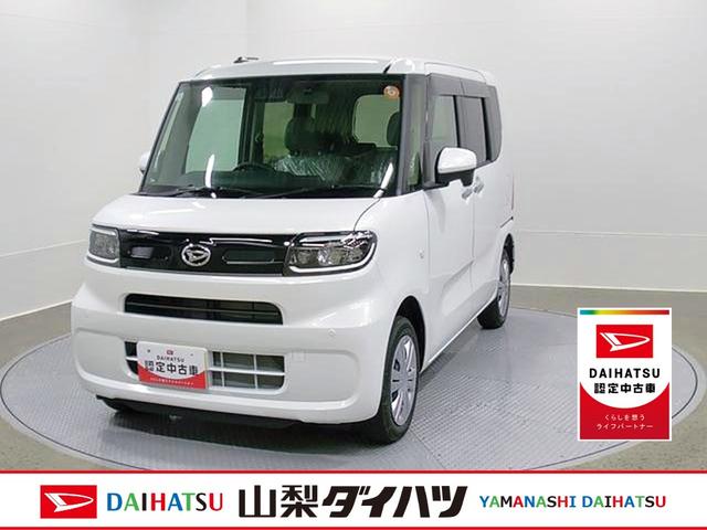 タントX 4WD 純正ナビ バックモニタースマートアシスト・LEDヘッドライト・プッシュボタンスタート・オートエアコン・左側パワースライドドア・電動パーキングブレーキ・USBソケット・運転席助手席シートヒーター(山梨県)の中古車