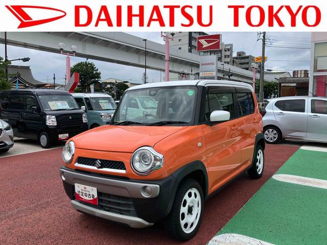 ハスラーＧ　スマートフォン連携ナビ　ＥＴＣ　バックカメラ　ワンセグ保証１年間・距離無制限付き　ＦＭ／ＡＭラジオ　ＨＤＭＩ接続　ＵＳＢ入力端子　Ｂｌｕｅｔｏｏｔｈオーディオ　オートエアコン　運転席シートヒーター　ＨＩＤヘッドライト　オートライト　電動格納ミラー（東京都）の中古車