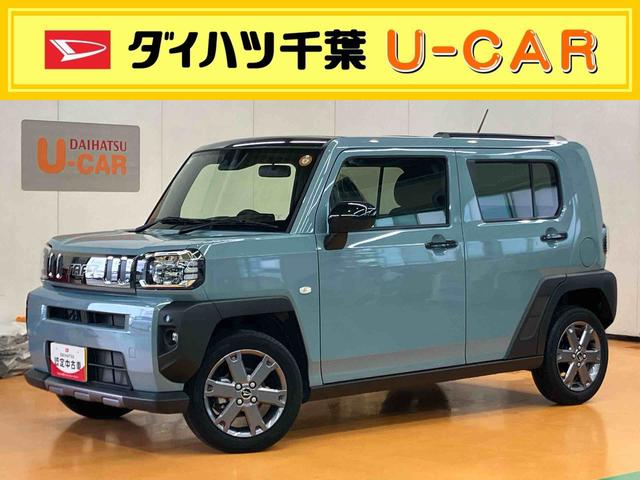 タフトGターボ ダーククロムベンチャースマアシ ダイハツ予防安全機能 スカイフィールトップ アダプティブクルーズコントロール 前後コーナーセンサー オートブレーキホールド付き電動パーキング 前席シートヒーター アイドリングストップ(千葉県)の中古車