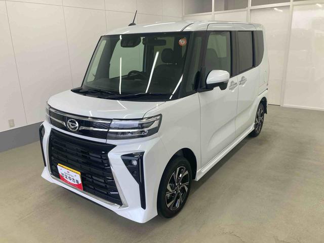タントカスタムＸリミテッド衝突被害軽減ブレーキ　横滑り防止装置　オートマチックハイビーム　アイドリングストップ　ステアリングスイッチ　オートライト　キーフリーシステム　オートエアコン　両側電動スライドドア　純正アルミホイール（岐阜県）の中古車