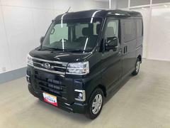 アトレー 中古車 ＲＳ衝突被害軽減ブレーキ　横滑り防止装置　オートマチックハイビーム　アイドリングストップ　ステアリングスイッチ　オートライト　キーフリーシステム　オートエアコン　両側電動スライドドア　純正ホイールキャップ