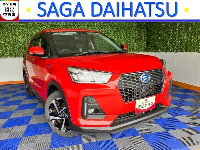 ロッキープレミアムＧ　ＨＥＶアウトレット車・ドラレコ・パノラマモニター・プッシュボタンスタート・ステアリングスイッチ・オートエアコン・キーフリー・アルミホイール・コーナーセンサー・シートヒーター・パワーウィンドウ（佐賀県）の中古車