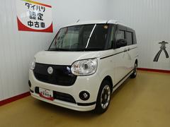 ムーヴキャンバス 中古車 Ｇブラックアクセントリミテッド　ＳＡＩＩＩ２ＷＤ　純正８インチナビ　パノラマモニター　ドライブレコーダー　両側パワースライドドア