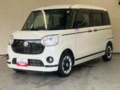ムーヴキャンバス 中古車 ＧブラックアクセントＶＳ　ＳＡＩＩＩ純正８インチナビ　パノラマモニター　運転席シートヒーター　テレビ　オートハイビーム　コーナーセンサー　ＥＴＣ　ドライブレコーダー　両側電動スライドドア　プッシュスタート　キーフリー　ウォームパック