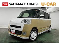 ムーヴキャンバス 中古車 ストライプスＧ　走行１５０３キロ／クリアランスソナー１年保証・走行距離無制限　サイドエアバック　クリアランスソナー　オートマチックハイビーム　オートライト　ＬＥＤヘッドライト　ベンチシート　シートヒーター　両側電動スライドドア