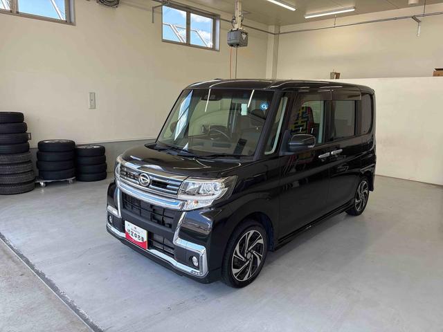 タントカスタムＲＳ　トップエディションＶＳ　ＳＡIII４ＷＤ　純正ナビ　パノラマモニター　ＬＥＤヘッドライト／フォグランプ　オートエアコン／ライト／電動ドアミラー／ハイビーム　運転席シートヒーター　両側電動スライドドア　ステアリングスイッチ（秋田県）の中古車