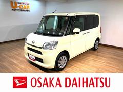 タント 中古車 Ｘ　ＳＡ　ナビ／バックカメラ／電動スライドドア１年間距離無制限保証／ナビ／フルセグ／Ｂｌｕｅｔｏｏｔｈ／バックカメラ／オートライト／電動スライドドア／オートエアコン／プッシュボタンスタート／キーフリーシステム／衝突軽減ブレーキ