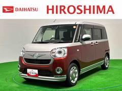 ムーヴキャンバス 中古車 ＧブラックインテリアＶＳ　ＳＡＩＩＩ　ナビ　バックカメラＬＥＤヘッドランプ・フォグランプ　置き楽ボックス　オートライト　プッシュボタンスタート　セキュリティアラーム　パノラマモニター対応カメラ　両側パワースライドドア