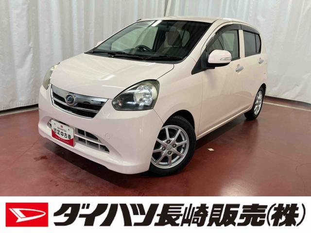 ミライースG下取車 横滑り防止装置 電動格納ドアミラー 盗難防止装置 運転席エアバッグ 助手席エアバッグ キーレスエントリー オートエアコン アイドリングストップ アクセサリーソケット 純正アルミホイール(長崎県)の中古車
