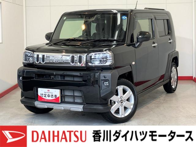 タフトGターボ クロムベンチャー ナビ バックモニター ドラレコ純正ナビ バックモニター 純正ドライブレコーダー 純正ETC 純正15インチアルミホイール 運転席・助手席シートヒーター 電動パーキングブレーキ オートブレーキホールド ターボ Bluetooth接続(香川県)の中古車