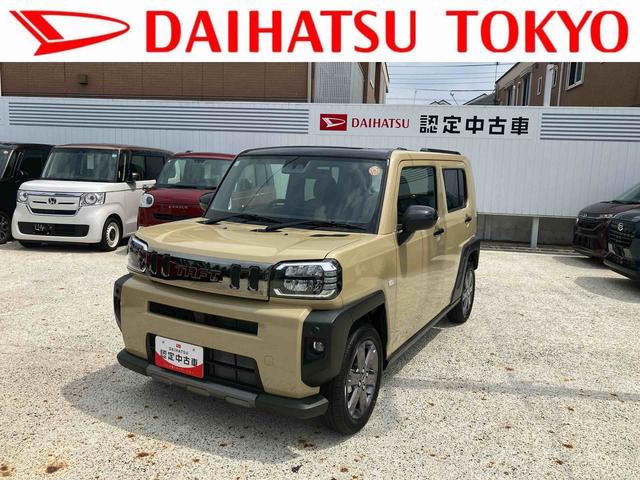 タフトＧ　ダーククロムベンチャー保証　新車保証・まごころ保証　１年間・走行距離無制限付き・９インチディスプレイオーディオ装備・ＬＥＤヘッドライト・バックカメラ装備（東京都）の中古車