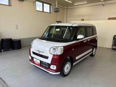 ムーヴキャンバス 中古車 ストライプスＧ４ＷＤ　オーディオレス　バックカメラ　ＬＥＤヘッドライト／フォグランプ　オートエアコン／ライト／電動ドアミラー／ハイビーム　両側電動スライドドア　両側シートヒーター　電動パーキング　コーナーセンサー