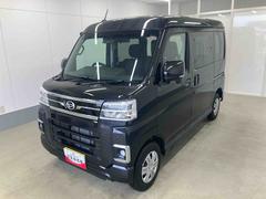 アトレー 中古車 ＲＳ衝突被害軽減ブレーキ　横滑り防止装置　オートマチックハイビーム　アイドリングストップ　ステアリングスイッチ　オートライト　キーフリーシステム　オートエアコン　両側電動スライドドア　純正ホイールキャップ