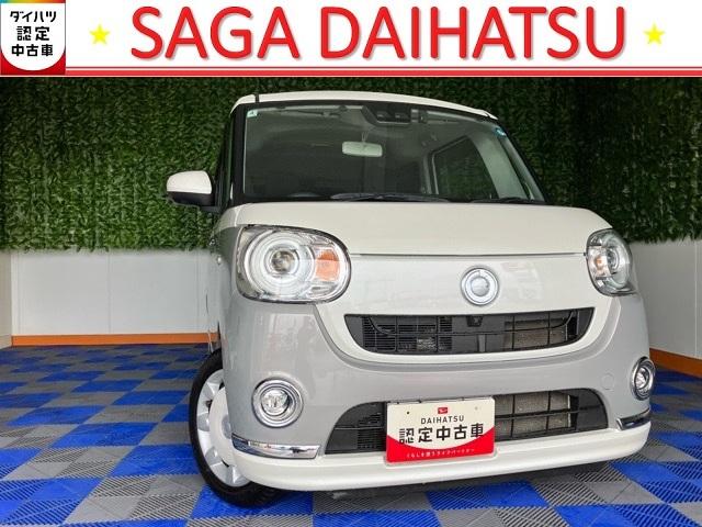 ムーヴキャンバスＧブラックインテリアリミテッド　ＳＡIII両側電動スライドドア・ＥＴＣ・ドラレコ・パノラマモニター・プッシュボタンスタート・ステアリングスイッチ・オートエアコン・キーフリー・ベンチシート・パワーウィンドウ（佐賀県）の中古車