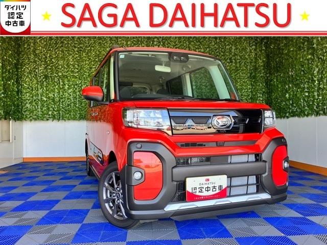 タントファンクロス両側電動スライドドア・ディスプレイオーディオ・バックモニター・プッシュスタート・ステアリングスイッチ・オートエアコン・キーフリー・コーナーセンサー・アルミホイール・シートヒーター・パワーウィンドウ(佐賀県)の中古車