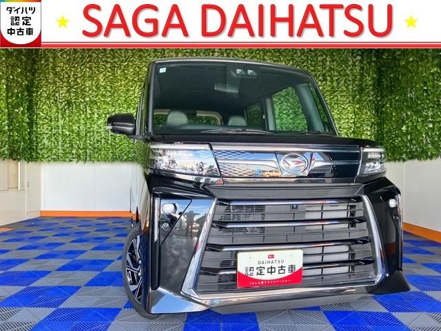 タントカスタムＸ両側電動スライドドア・プッシュボタンスタート・ステアリングスイッチ・オートエアコン・キーフリー・コーナーセンサー・ベンチシート・シートヒーター・パワーウィンドウ（佐賀県）の中古車