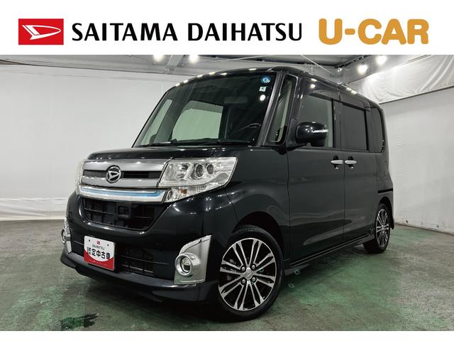 タントカスタムRS SA 走行76349キロ/雹害/後席モニター一年保証・走行距離無制限 フルセグナビ Bluetooth バックカメラ 後席モニター オートライト LEDヘッドライト 両側電動スライドドア(埼玉県)の中古車