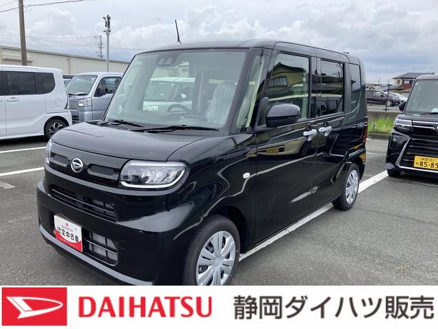 タントXリミテッド14インチフルホイールキャップ フルLEDヘッドランプ オート格納式カラードドアミラー 両側パワースライドドア TFTカラーマルチインフォメーションディスプレイ フルファブリックシート(静岡県)の中古車