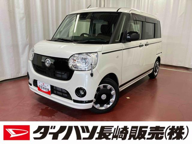 ムーヴキャンバスGブラックアクセントリミテッド SAIII下取車 ナビ TV パノラマカメラ 前後ドライブレコーダー アイドリングストップ 電格ミラー レーンキープアシスト LEDヘッドランプ スマートキー オートライト セキュリティアラーム(長崎県)の中古車
