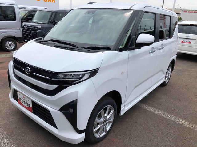 ムーヴG 4WD 走行距離2138km4WD スマートアシスト 14インチアルミホイール LEDヘッドランプ 電動パーキングブレーキ 左側パワースライドドア サイドストーンガード(山形県)の中古車